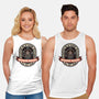 Horror Movies All Day-Unisex-Basic-Tank-glitchygorilla