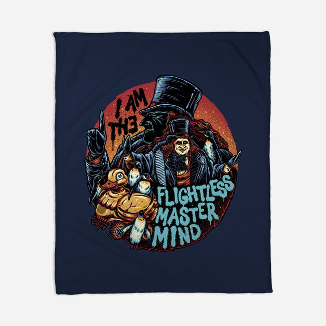 Flightless Mastermind-None-Fleece-Blanket-glitchygorilla