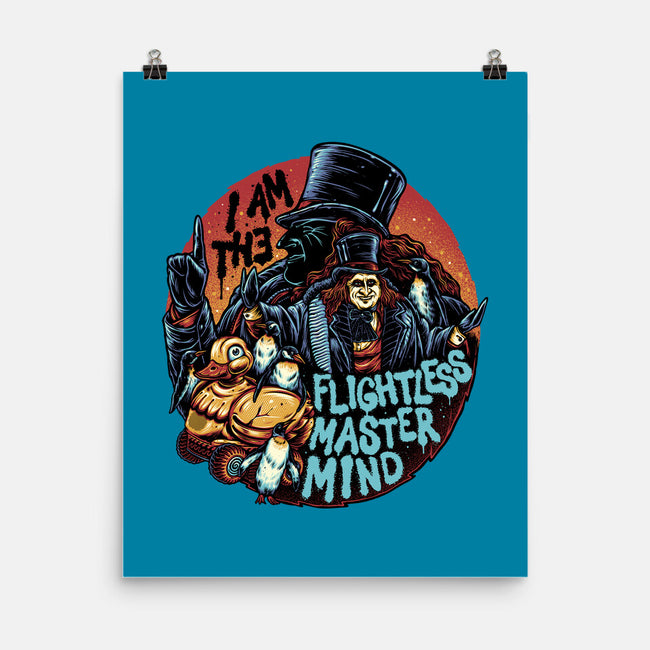 Flightless Mastermind-None-Matte-Poster-glitchygorilla