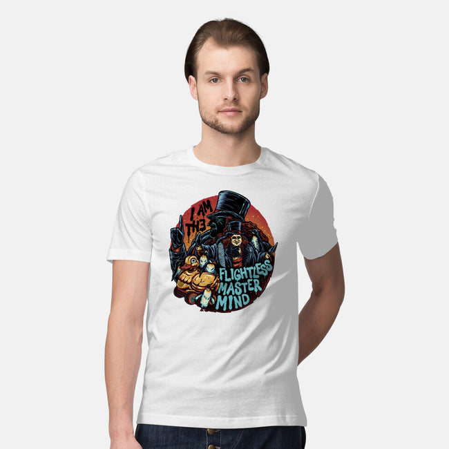 Flightless Mastermind-Mens-Premium-Tee-glitchygorilla