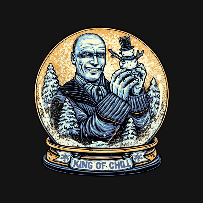 King Of Chill-Womens-Fitted-Tee-glitchygorilla