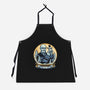 King Of Chill-Unisex-Kitchen-Apron-glitchygorilla