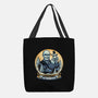 King Of Chill-None-Basic Tote-Bag-glitchygorilla