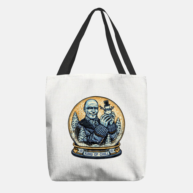 King Of Chill-None-Basic Tote-Bag-glitchygorilla