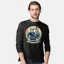 King Of Chill-Mens-Long Sleeved-Tee-glitchygorilla