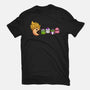 Eat Like Supersaiyan-Womens-Fitted-Tee-spoilerinc