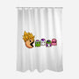 Eat Like Supersaiyan-None-Polyester-Shower Curtain-spoilerinc