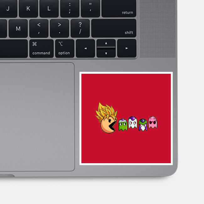 Eat Like Supersaiyan-None-Glossy-Sticker-spoilerinc