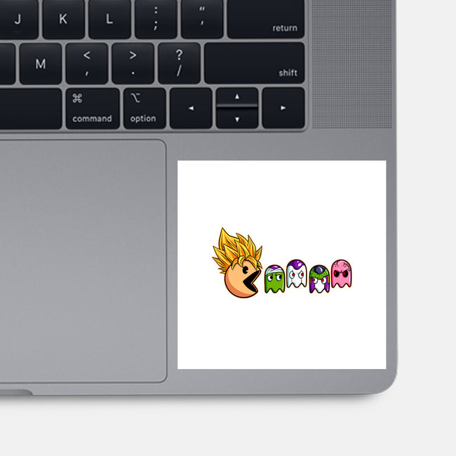 Eat Like Supersaiyan-None-Glossy-Sticker-spoilerinc