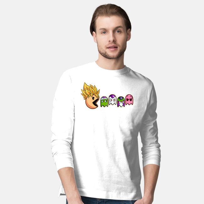 Eat Like Supersaiyan-Mens-Long Sleeved-Tee-spoilerinc