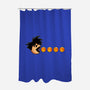 Eat Like Saiyan-None-Polyester-Shower Curtain-spoilerinc