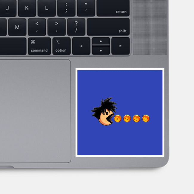 Eat Like Saiyan-None-Glossy-Sticker-spoilerinc