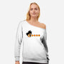 Eat Like Saiyan-Womens-Off Shoulder-Sweatshirt-spoilerinc