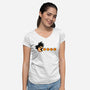 Eat Like Saiyan-Womens-V-Neck-Tee-spoilerinc