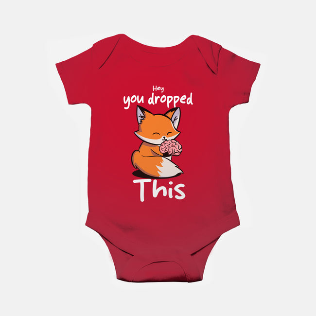 You Dropped This-Baby-Basic-Onesie-fanfabio