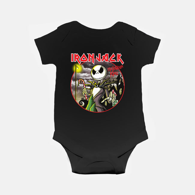 Iron Halloween King-Baby-Basic-Onesie-Barbadifuoco