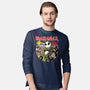 Iron Halloween King-Mens-Long Sleeved-Tee-Barbadifuoco