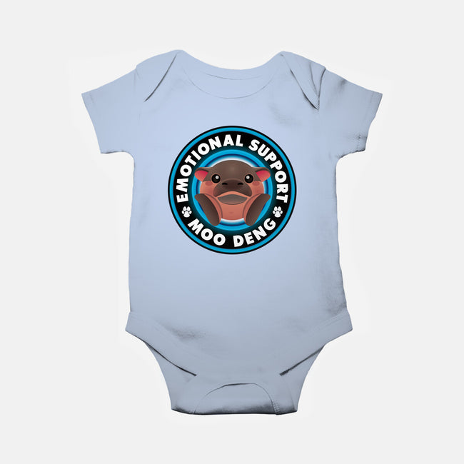 Emotional Support Hippo-Baby-Basic-Onesie-Whimsical Thinker