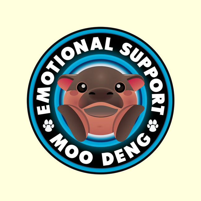 Emotional Support Hippo-None-Glossy-Sticker-Whimsical Thinker