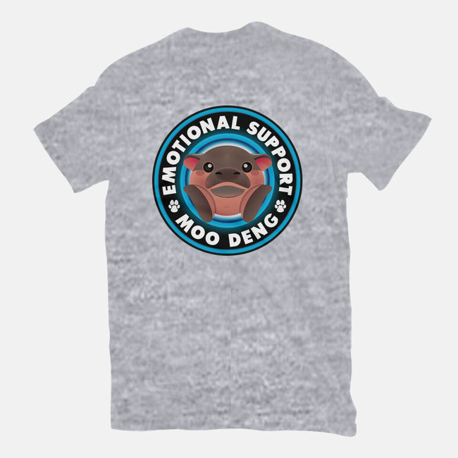 Emotional Support Hippo-Unisex-Basic-Tee-Whimsical Thinker