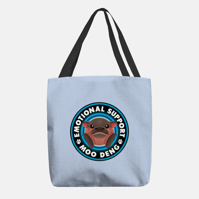 Emotional Support Hippo-None-Basic Tote-Bag-Whimsical Thinker