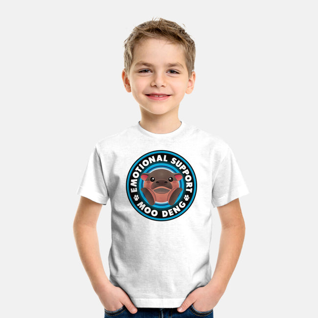 Emotional Support Hippo-Youth-Basic-Tee-Whimsical Thinker