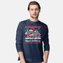 Hippo Holidays-Mens-Long Sleeved-Tee-NemiMakeit