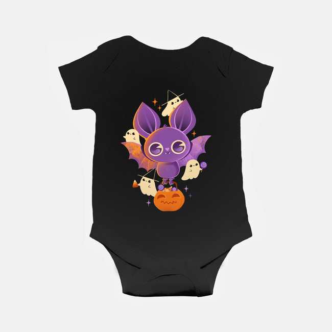 Candy Bat-Baby-Basic-Onesie-ricolaa