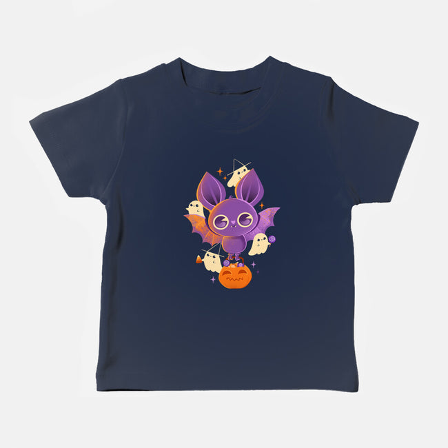 Candy Bat-Baby-Basic-Tee-ricolaa