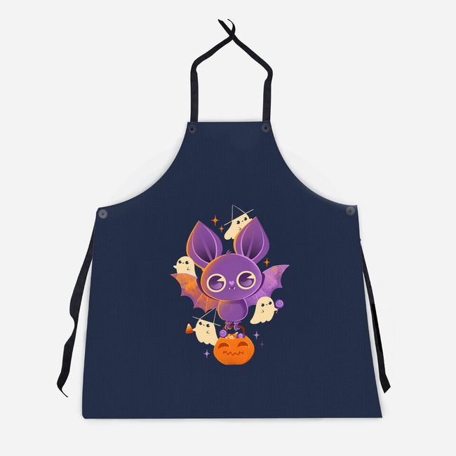 Candy Bat-Unisex-Kitchen-Apron-ricolaa