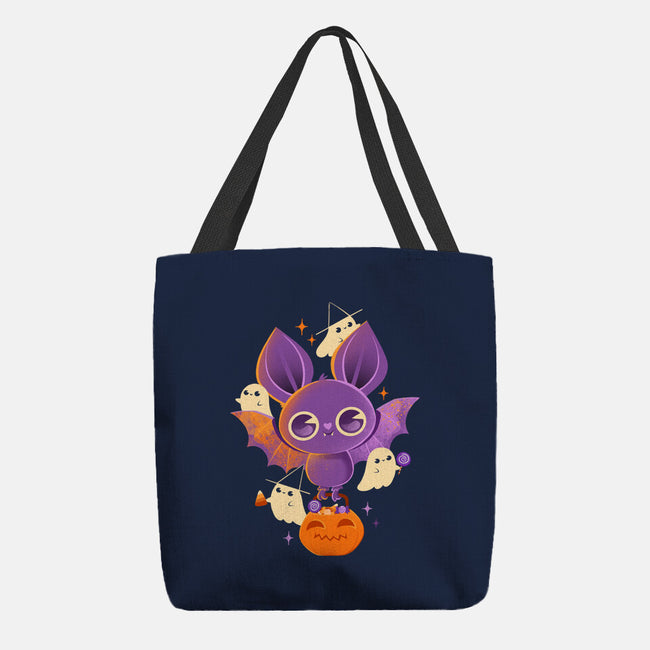 Candy Bat-None-Basic Tote-Bag-ricolaa