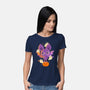 Candy Bat-Womens-Basic-Tee-ricolaa