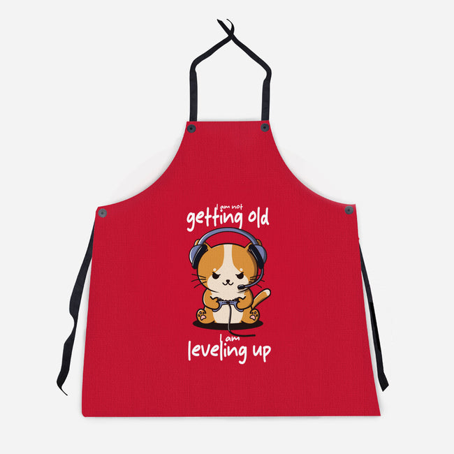 I Am Leveling Up-Unisex-Kitchen-Apron-fanfabio