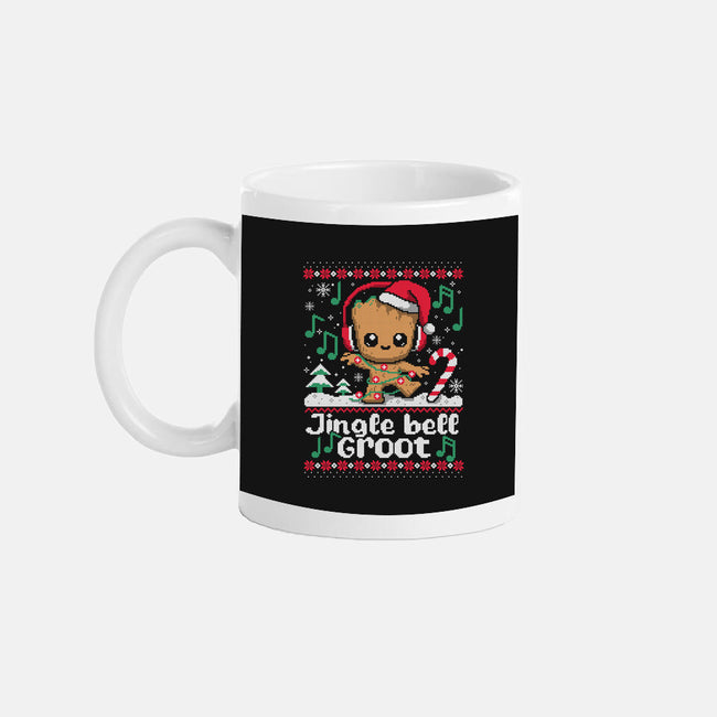 Jingle Bell Groot-None-Mug-Drinkware-NemiMakeit