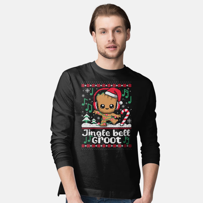 Jingle Bell Groot-Mens-Long Sleeved-Tee-NemiMakeit