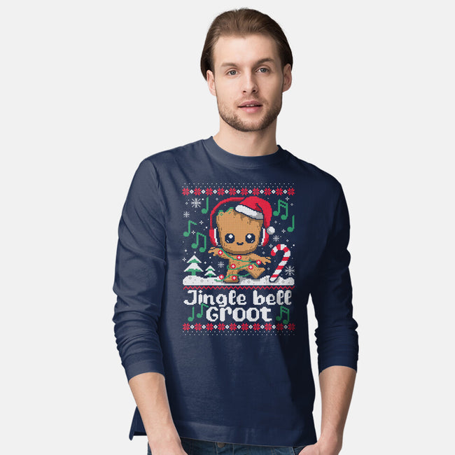 Jingle Bell Groot-Mens-Long Sleeved-Tee-NemiMakeit