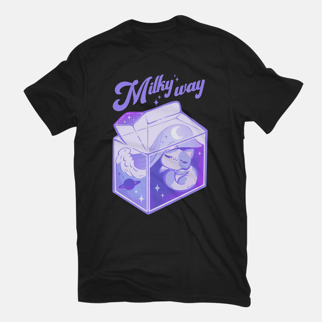 Milky Way-Unisex-Basic-Tee-ricolaa