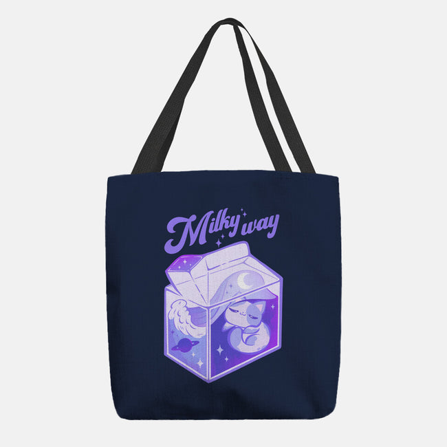 Milky Way-None-Basic Tote-Bag-ricolaa