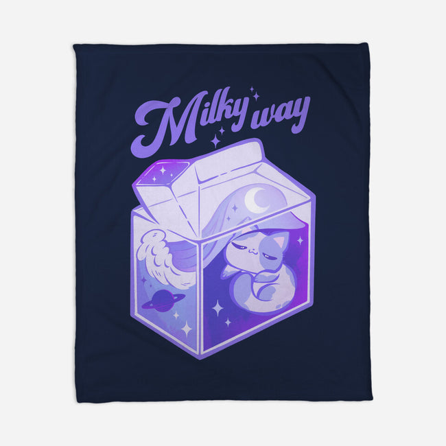 Milky Way-None-Fleece-Blanket-ricolaa