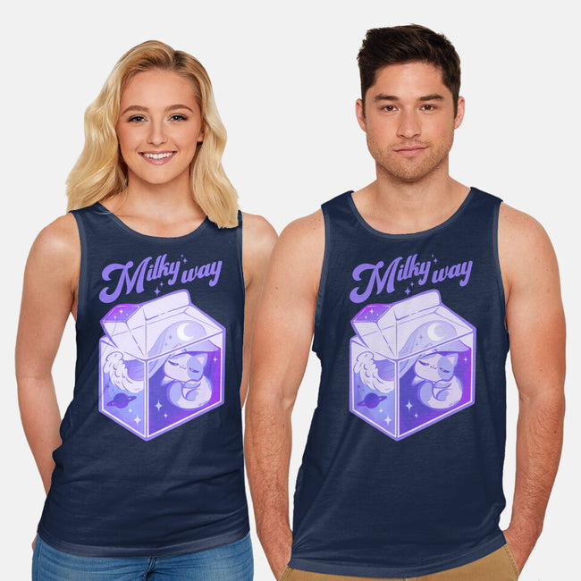 Milky Way-Unisex-Basic-Tank-ricolaa