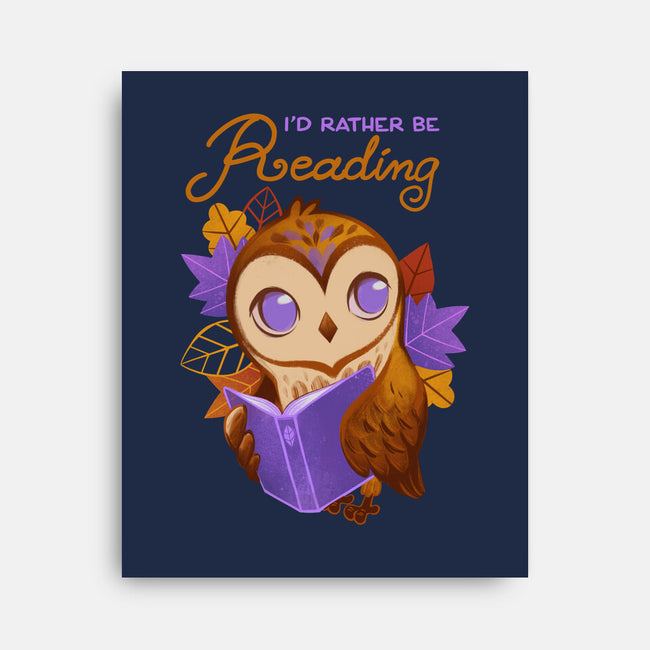 Rather Be Reading-None-Stretched-Canvas-ricolaa