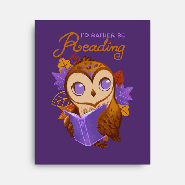 Rather Be Reading-None-Stretched-Canvas-ricolaa