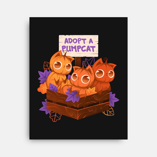 Adopt A Pumpcat-None-Stretched-Canvas-ricolaa