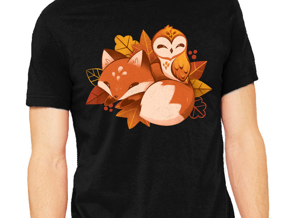 Fox And Owl Autumn