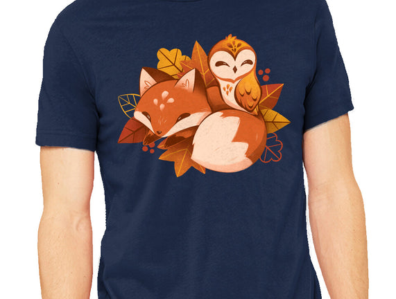 Fox And Owl Autumn