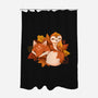 Fox And Owl Autumn-None-Polyester-Shower Curtain-ricolaa