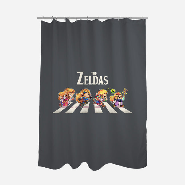 The Zeldas-None-Polyester-Shower Curtain-2DFeer