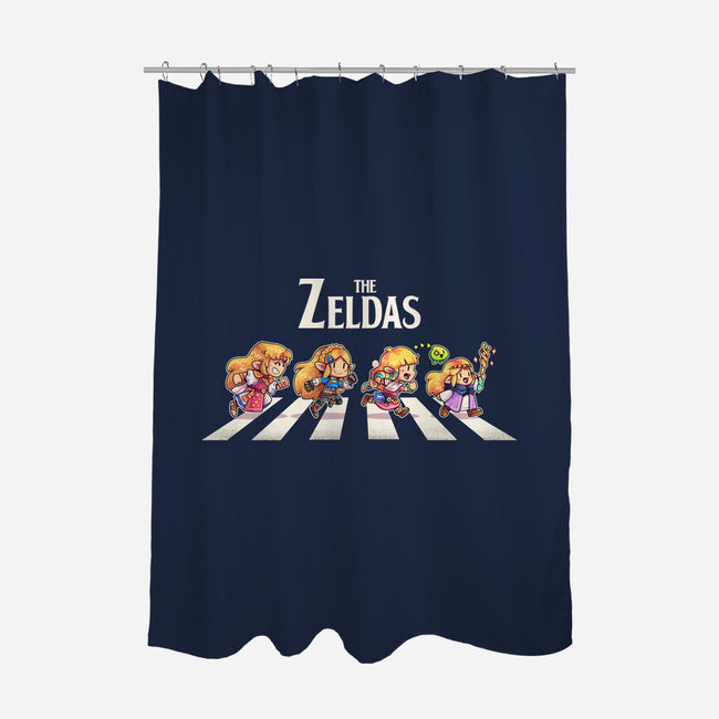 The Zeldas-None-Polyester-Shower Curtain-2DFeer