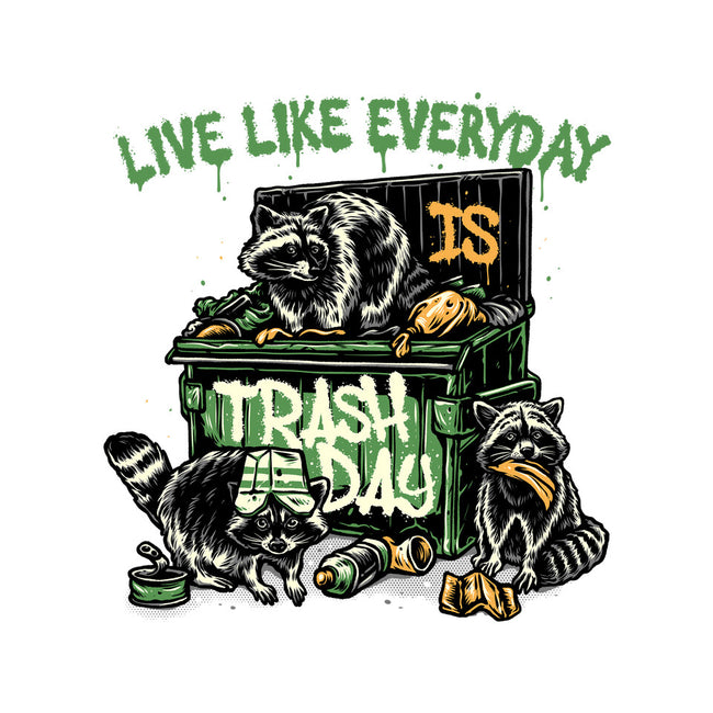 Trash Day-Mens-Basic-Tee-glitchygorilla