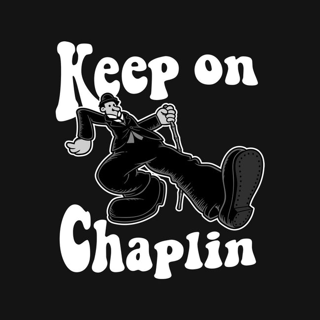 Keep On Chaplin-Unisex-Kitchen-Apron-jasesa